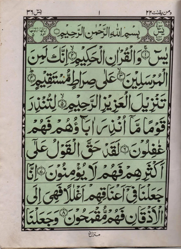 surah yasin