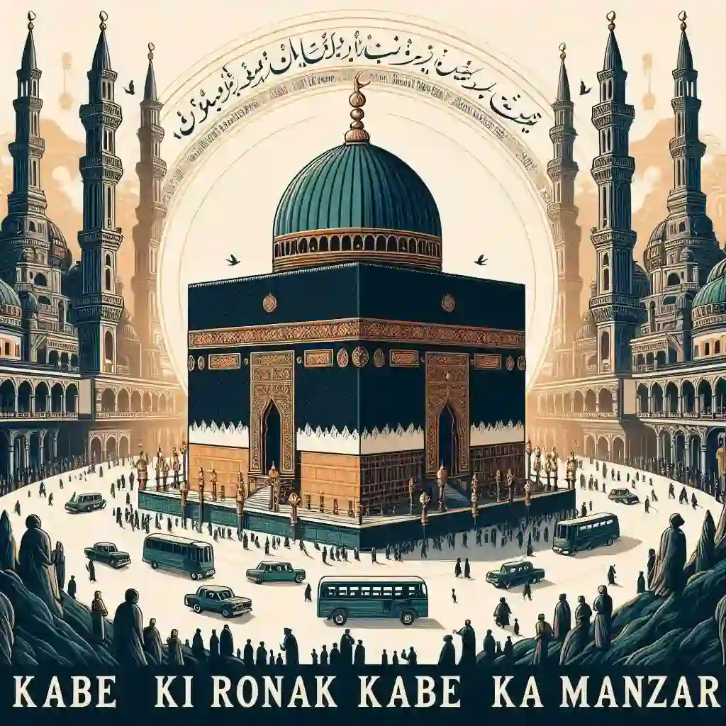 kabe ki ronak kabe ka manzar lyrics​